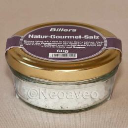 Natur Gourmet Salz 60g im Probierglas f&uuml;r 2,90&euro;. Feines Salz, naturbelassen, f&uuml;r edle Speisen, nicht nur aus der Gourmetk&uuml;che.