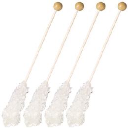Kandissticks, wei&szlig;, am Holzstab, zum S&uuml;&szlig;en