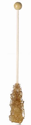 Hellmi Kandisstick - braun zum S��en von Tee, Zuckerstick zum mehrfachen S��en von Heissgetr�nken