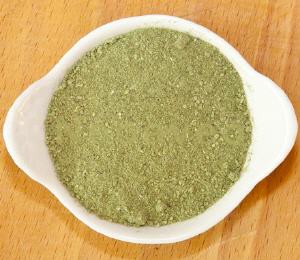 B�rlauchsalz mit fein vermahlemen, B�rlauchbl�tter, Knoblauch