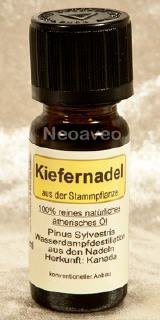 Naturreines �therisches �l Kiefernnadel, gewonnen aus Kanadischen Kiefern durch Wasserdampfdestillation. Sehr angenehm harziger Duft.