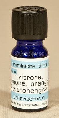 Zitrone und Zitronengras - Ätherische Ölemischung