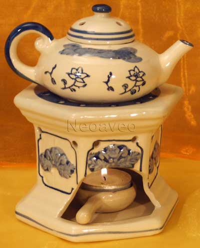 Keramikduftlampe Olaf, Duftstövchen, Aromalampe