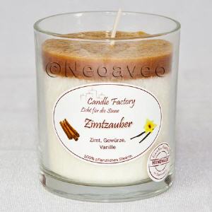 Party Light  Zimtzauber Wellness Duftkerze von Candle Factory