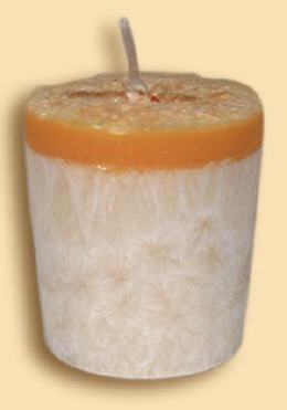 Votivkerze Vanille Orange mit spritziger Orange und süßer Vanille, Votiv Duftkerzen, Duftvotivkerzen, Candle Factory