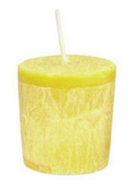 Votivkerze Citrus Paradise mit spritzigem Citrusduft, Votiv Duftkerze, Duftvotivkerzen, Candle Factory