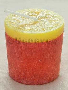 Votivkerze Erdbeer Champagner mit spritzigem Erdbeerduft, Votiv Duftkerze, Duftvotivkerzen, Candle Factory