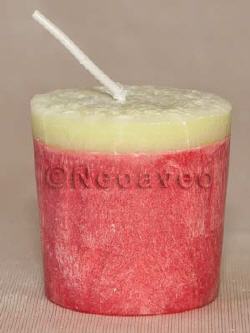 Votivkerze Apfelzauber mit w�rzigem Apfelduft, Votiv Duftkerzen, Duftvotivkerzen, Candle Factory