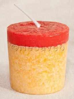 Votivkerze Fruchtcocktail mit dem Fruchtmixduft, Votiv Duftkerze, Duftvotivkerzen, Candle Factory