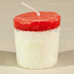 Votivkerze White Christmas mit w�rzig winterlichem Duftaroma, Votiv Duftkerzen, Duftvotivkerzen, Candle Factory