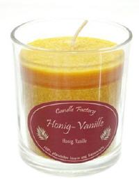 Party Light Honig Vanille Duftkerze von Candle Factory