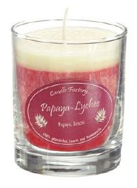 Party Light Papaya Lychee Duftkerze von Candle Factory