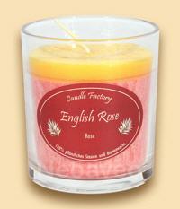 Party Light English Rose Duftkerze von Candle Factory