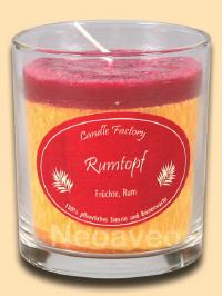 Party Light Rumtopf Duftkerze von Candle Factory