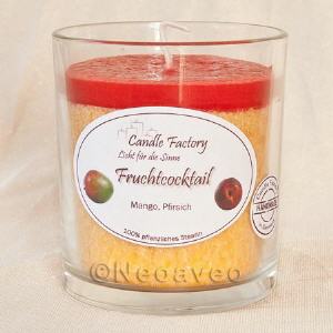 Party Light Fruchtcocktail Duftkerze mit fruchtigem Aroma. Frische Luft f�r m�de Raumluft von Candle Factory
