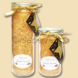 Jumbo Windlicht Mandel Karamell, Candle Factory, SPA-Kerze, Gastronomie Kerze, Wellness Kerze, Wellnesskerze