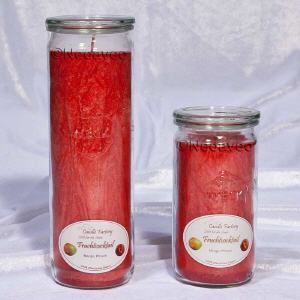 Jumbo Windlicht Fruchtcocktail Duftkerze von Candle Factory, Wellnesskerze f�r zuhause, im SPA-Bereich, Gastronomie Kerzen mit langer Brenndauer, Wellness Kerze, SPA-Kerze