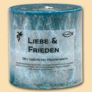Wellness Duftkerze Liebe und Frieden 7,5cm, von Heaven Scent