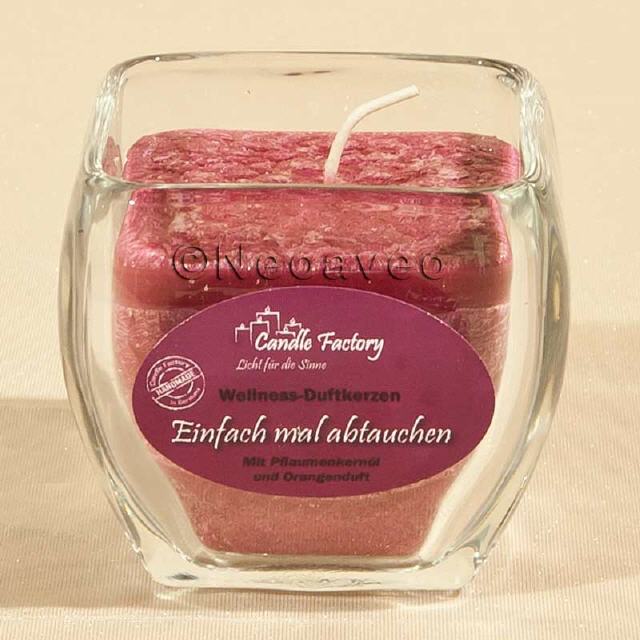Einfach mal abtauchen Wellness Duftkerze