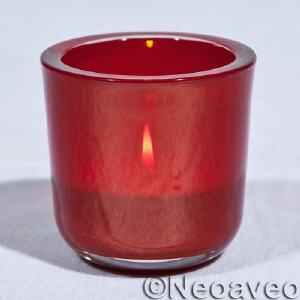 Glasteelicht, Windlicht Heavy Rot, Kerzeglas zur Tischdekoration, Hochzeitsfeiern, Tischdekoration