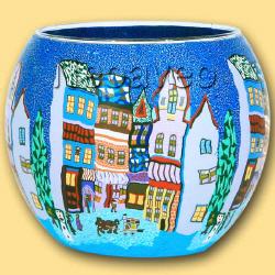 Leuchtglas Altstadt 11 cm