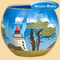Leuchtturm Dornbusch 11cm Leuchtglas, Hiddensee, himmlische D&uuml;fte