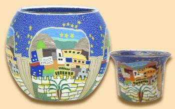 Oriental Leuchtglas und Teelichtglas, himmlische D�fte