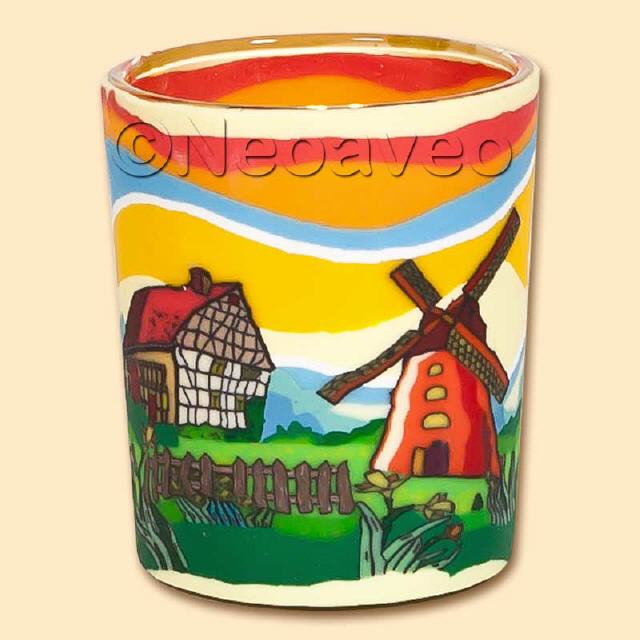 Landleben Votivglas