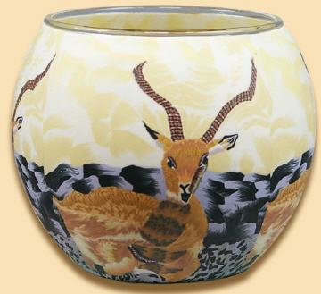 Leuchtglas Antilope 11cm, himmlische Düfte
