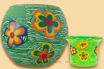 Gartenblumen - Leuchtglas und Teelichtglas, Sommerblumen, himmlische D�fte