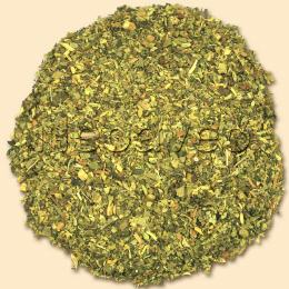 Aleo Vera Ginseng, eine Anti Aging Kr&auml;uterteemischung in Geschmacksrichtung cool Cassis. Wellness Tee mit Mate, Pfefferminze und Johannisbeerbl&auml;tter. Erfrischend spritzige Geschmacksrichtung.