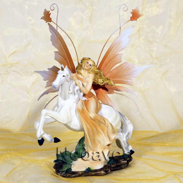Einhorn Traumfee Dekorationsfigur