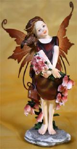 Herbstkind Traumfee Dekorationsfigur von Pajoma