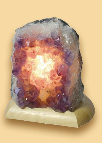 Amethyst Tischleuchte