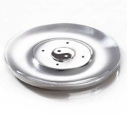 Yin & Yang R&auml;ucherteller, R&auml;ucherst&auml;bchenhalter, R&auml;ucherkegelhalter, aus Metall