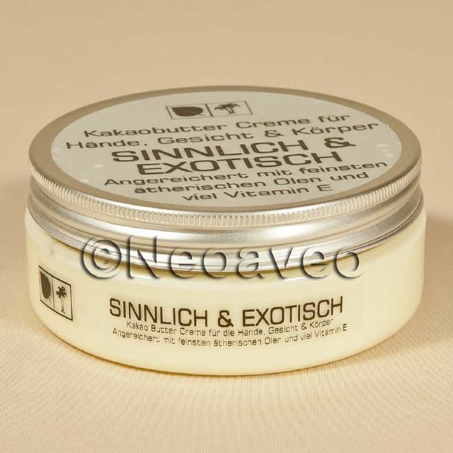 Sinnlich & Exotisch - Kakaobutter Creme