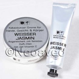 Kakaobutter Creme, weisser Jasmin, Heaven Scent, mit Shea-Butter, sommerlicher Bl&uuml;tenduft
