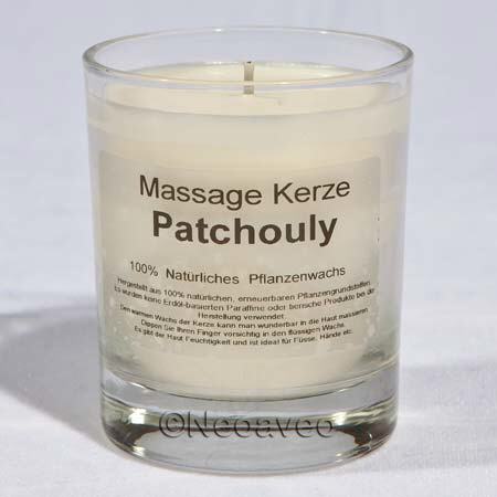 Patchouly Natur Massagekerze