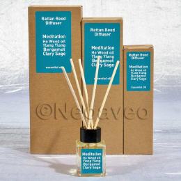 Meditation - Natur Raumduft Diffuser von Heaven Scent, mit entspannendem Duft f&uuml;r ruhige Stunden. Die Verdunstung erfolgt ohne Alkohol