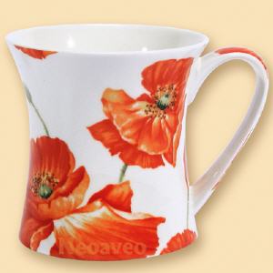 Becher - Feuermohn