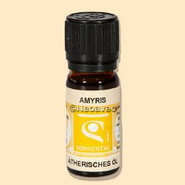 &Auml;theerisches &Ouml;l Amyris - Botanischer Name: amyris balsamifera. Herkunft: Haiti. Konventioneller Anbau. Gewinnung durch Wasserdampfdestillation des Holzes. Herz-Basis-Note