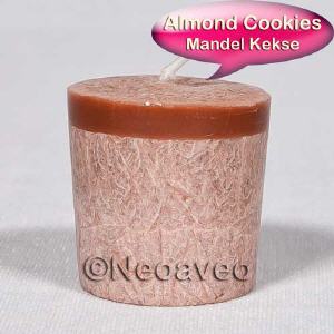 Votivkerze, Duftkerze, Almond Cookies, s��er Mandelduft, Kuchenduft, Candle Factory