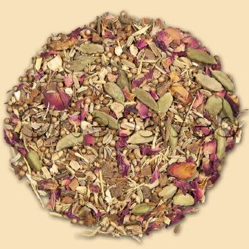 Ayur Line Wellness Tee Balance Tee-Mischung aus Gewürzen und Kräutern zum Ausgleich zwischen den Anforderungen des Tages, das innere Gleichgewicht wieder in Einklang bringen.