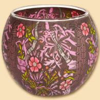Leuchtglas 11 cm, Bartnelke Sweet William, von Kerzenfarm Hahn. Beleibte Polsterstaude f&uuml;r den lebendigen Garten.