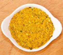 Dip Cafe de Paris, w&uuml;rzig, kr&auml;ftige Gew&uuml;rzmischung, f&uuml;r Gem&uuml;sestick, frisches Chiabatta