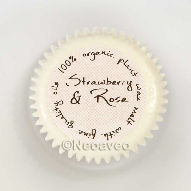 Erdbeere und Rose Duft Wachs Melt