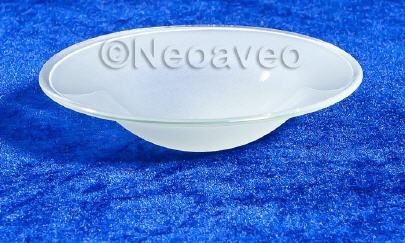 Ersatzglasschale ca. 9,5 cm, zum Austausch aus gefrostetem Glas für die Aromalampe oder Duftlampe.