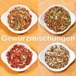 Gewürzmischungen und Gewürzzubereitungen zum schmackhaften würzen leckerer Gerichte.