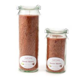 Candle Factory Jumbo Windlicht Ger&ouml;stete Maronen mit Nussaroma, Rum und s&uuml;&szlig;er Vanille. Bezaubernder Duft in der K&uuml;che beim Backen oder Genuss  in duftenden Auszeiten f&uuml;r die Sinne.