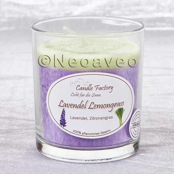 Lavendel Lemongrass Partyligth Wellness Duftkerze